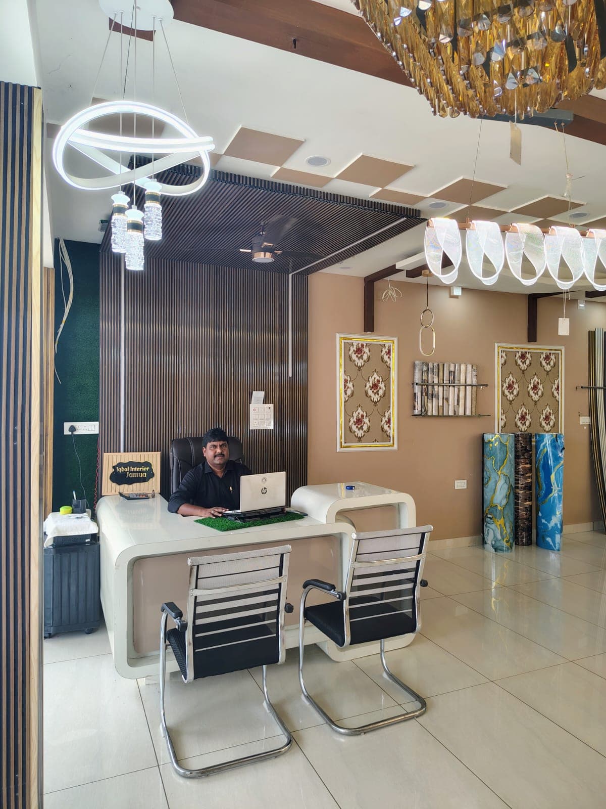 Office interior designs by Iqbal Interiors